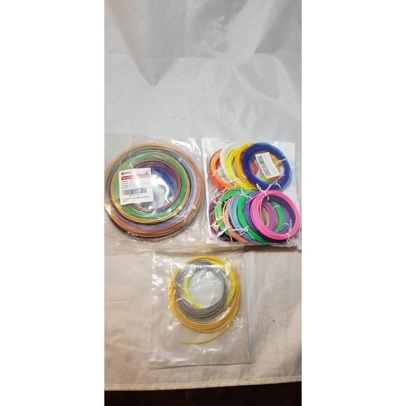 3D Printer Pen Filament 1.75mm PLA over 400 plus feet assortment colors open box - Picture 1 of 4